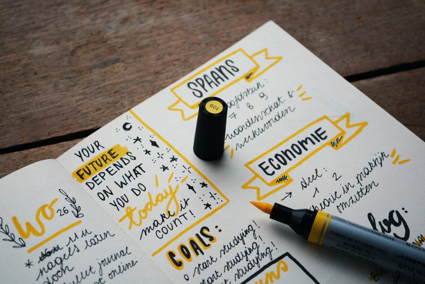 El bullet journal es una herramienta para organizar tu tiempo, priorizar tareas y reducir el estrés